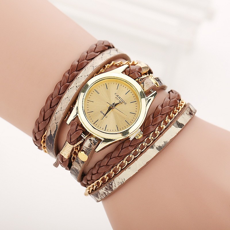 Oferta, 3 Reloj Pulsera De Mujer, Con Correas Y Cadenas