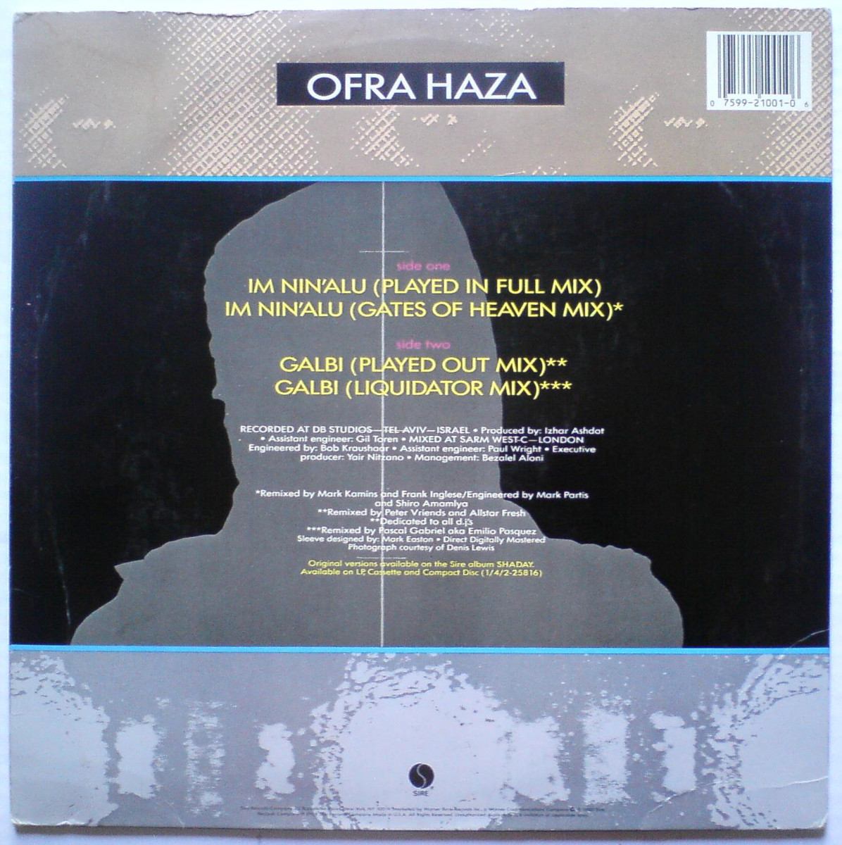 Ofra Haza Im Ninalu Mix Paula Abdul And Madonna Mdna 90s 599 99