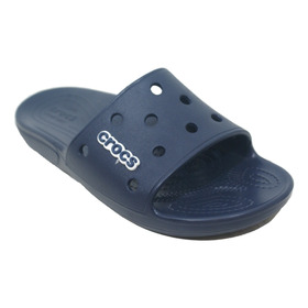 Ojota Crocs Classic Slide Azul Deporfan 