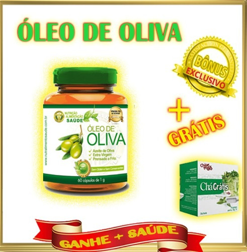 \u00d3leo De Oliva Em Capsulas - 100% Original Dr Lair Ribeiro ...
