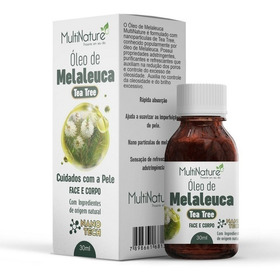 Oleo Essencial De Melaleuca Tea Tree 100% Puro 30ml