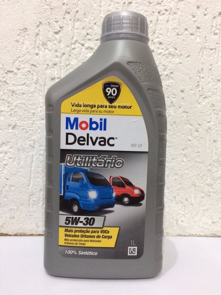 Óleo Mobil Delvac 5w30 100 Sintético Pick Up Van Suv R 