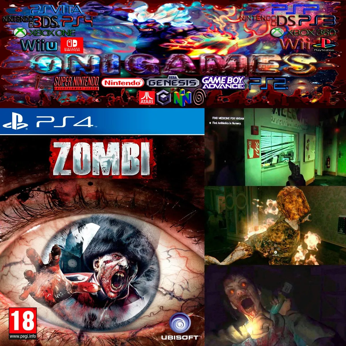 Oni Games Sin Stock Zombi Ps4 3 500 00 En Mercado Libre Oni Games Sin Stock Zombi Ps4 3 500 00 En Mercado Libre