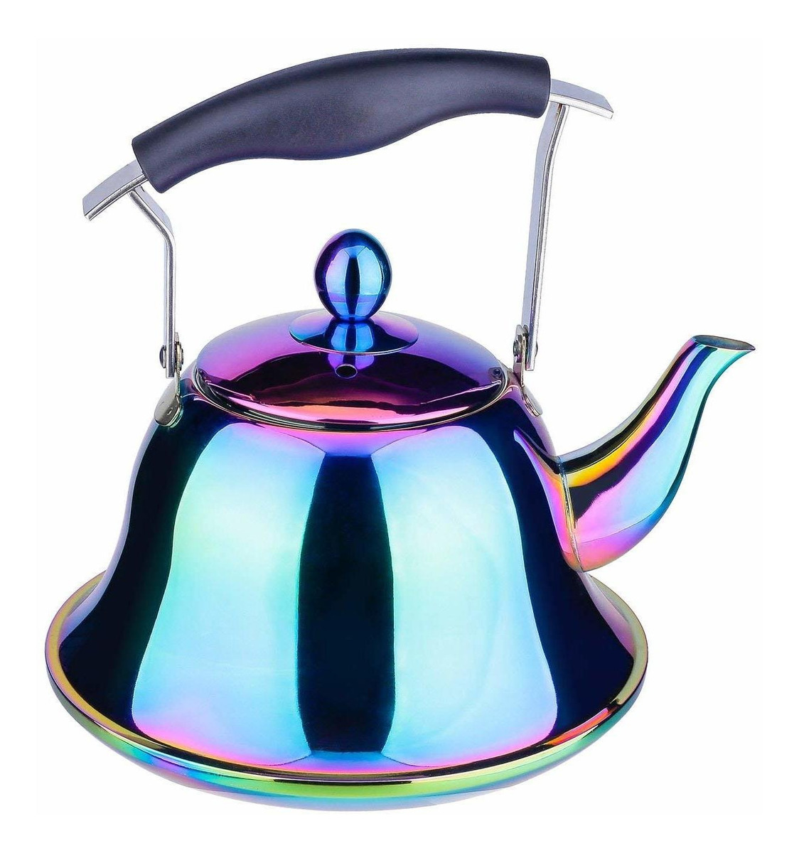 Tetera De Acero Inoxidable Para Estufa Ideal Para Preparar Té Café Calientes