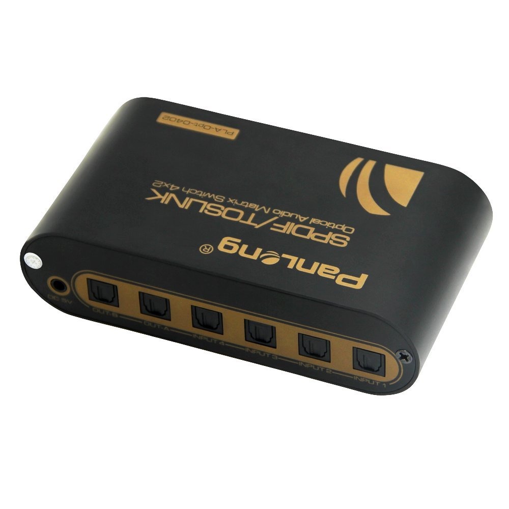2 x 1 optical audio splitter 2 x 1 optical audio splitter