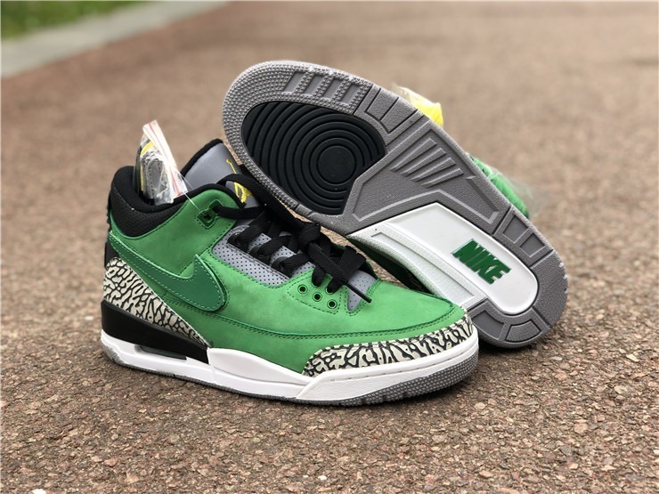 jordan retro 3 oregon ducks