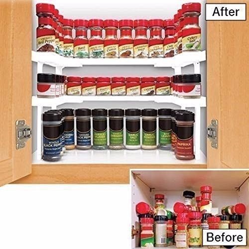 Organizador Para Especias Alacena Cocina Gabinete Estante - $ 699.00 en