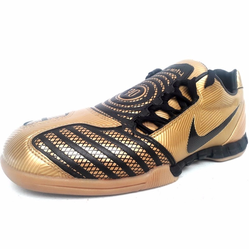 tenis nike color dorado