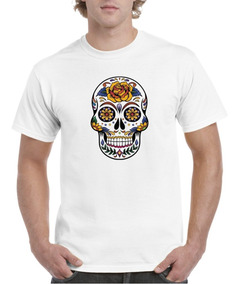 playeras de calaveras para hombre