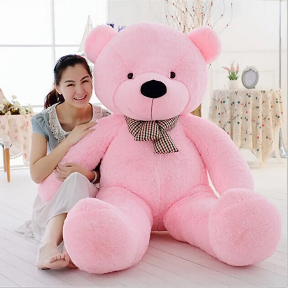 oso de peluche gigante rosa