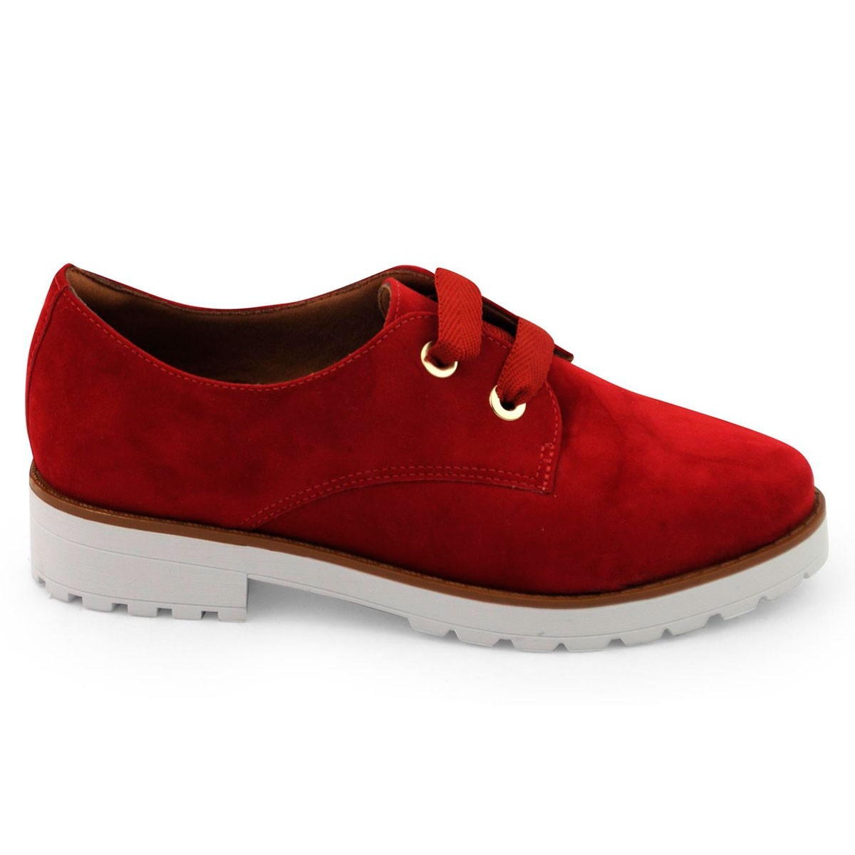 oxford feminino vermelho