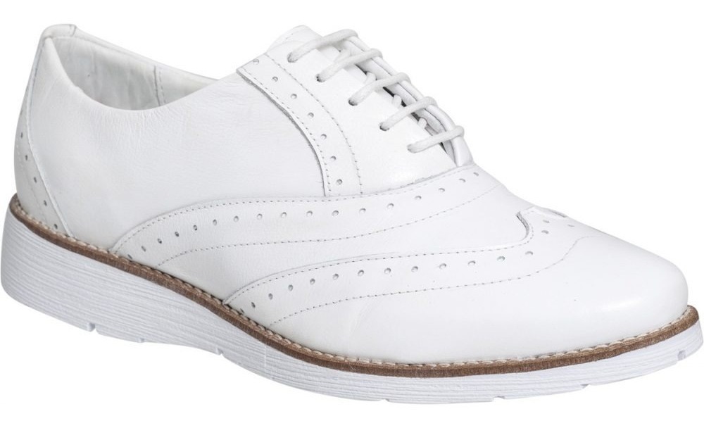 Oxford Feminino Branco Sapato 220 - R$ 148,90 em Mercado Livre