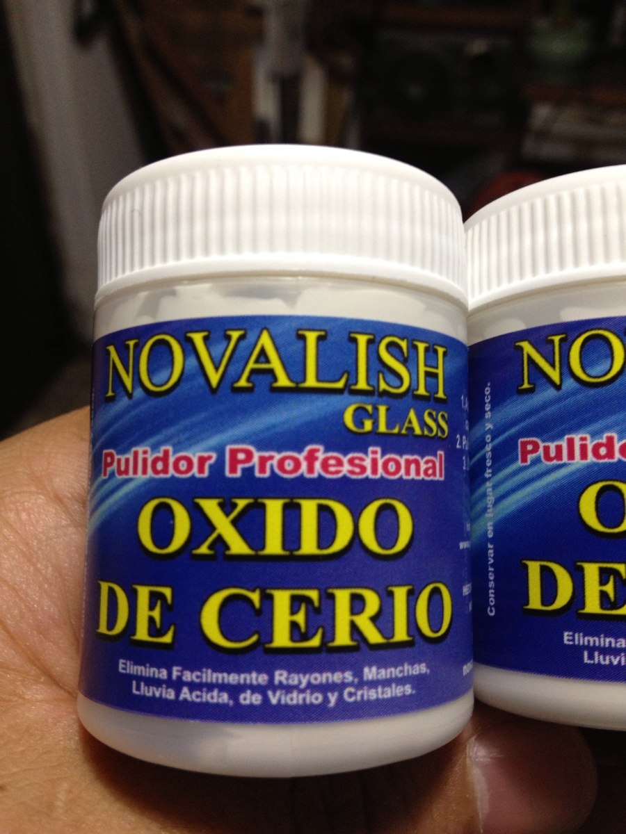Oxido De Cerio Vidro
