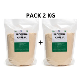 Pack 2 Kg. Proteína Arveja 100% Vegana - Envio Gratis