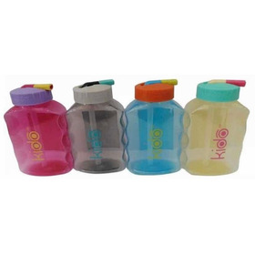 Pack 4 Botellas De Agua Toma Jugos Para Niños Niñas 250 Ml