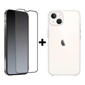 Pack Carcasa Transparente + Lamina Compatible Con Los iPhone