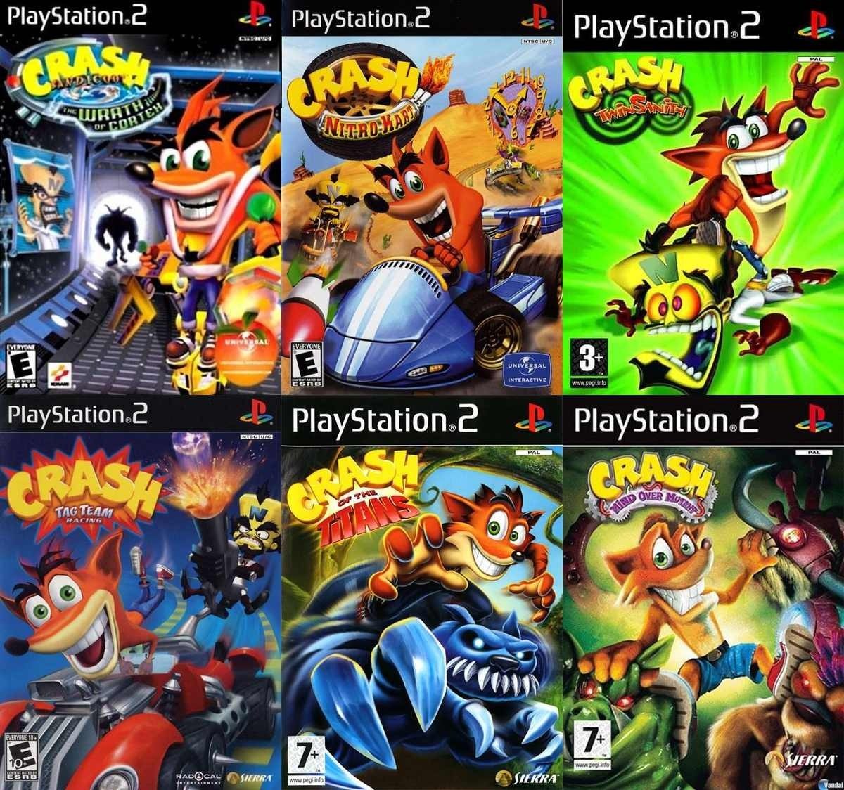 Pack Crash Bandicoot Ps2 Formato Fisico - $ 6.000 en ...