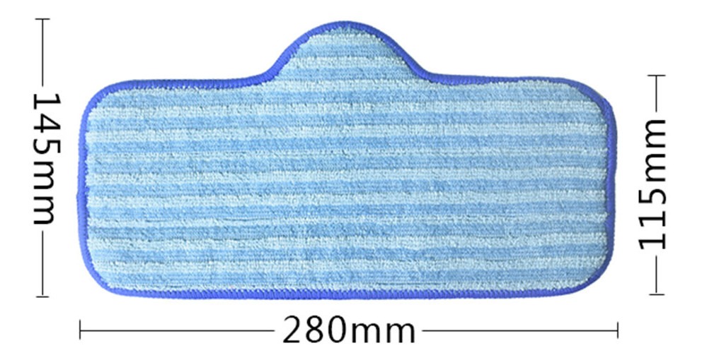 Yusell Almohadillas de Microfibra compatibles con Limpiador de Vapor Dupray Ne-at Pack de 6 Unidades