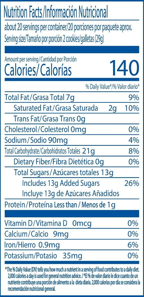 oreo double stuf nutrition facts oreo double stuf nutrition facts
