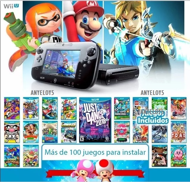 Pack Juegos Digitales Wii U Just Dance 2018 Pack Oferta 800
