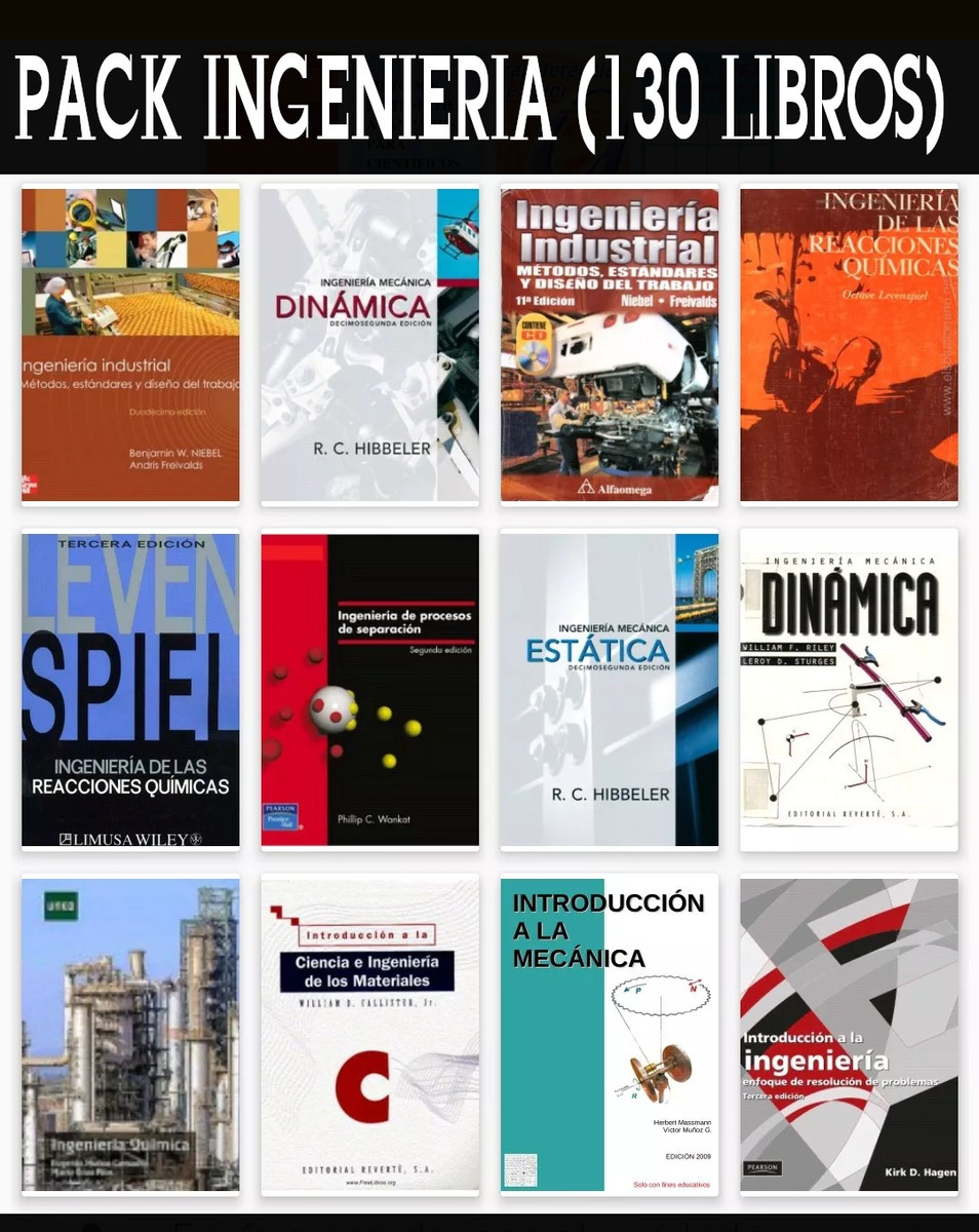 Pack Libros De Ingenieria Y Arquitectura 130 Libros Pdf S 29