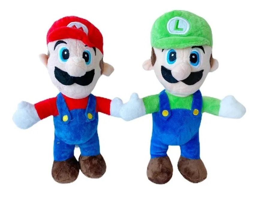 peluches de mario y luigi