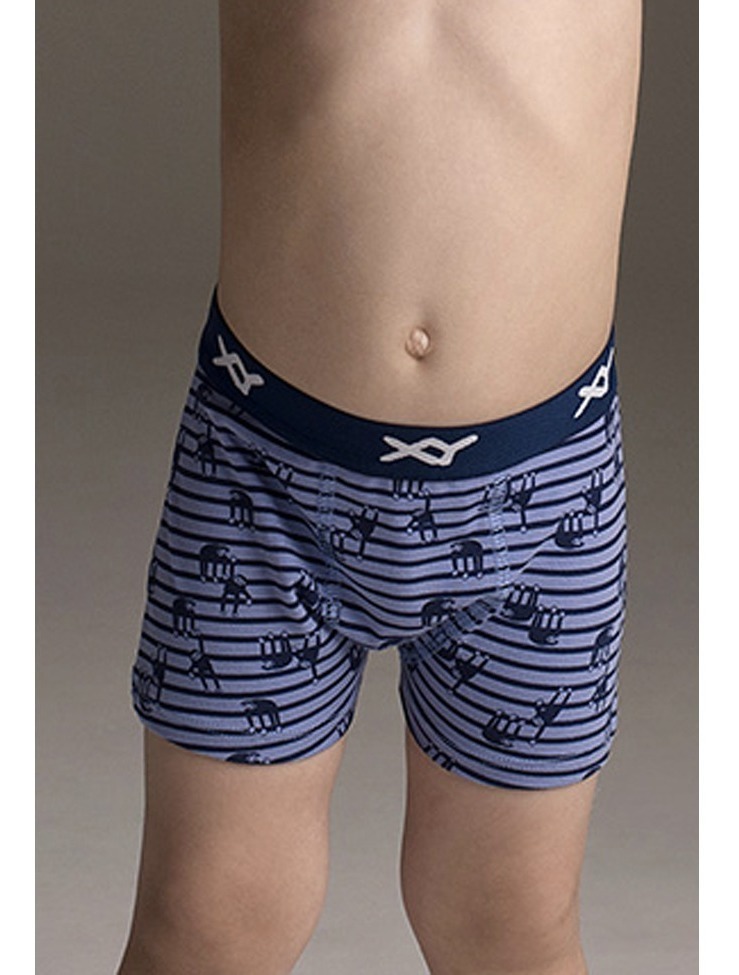 Tienda Ciana Pack X6 Boxer Niño Cromosoma Algodon Lycra Estampado 2