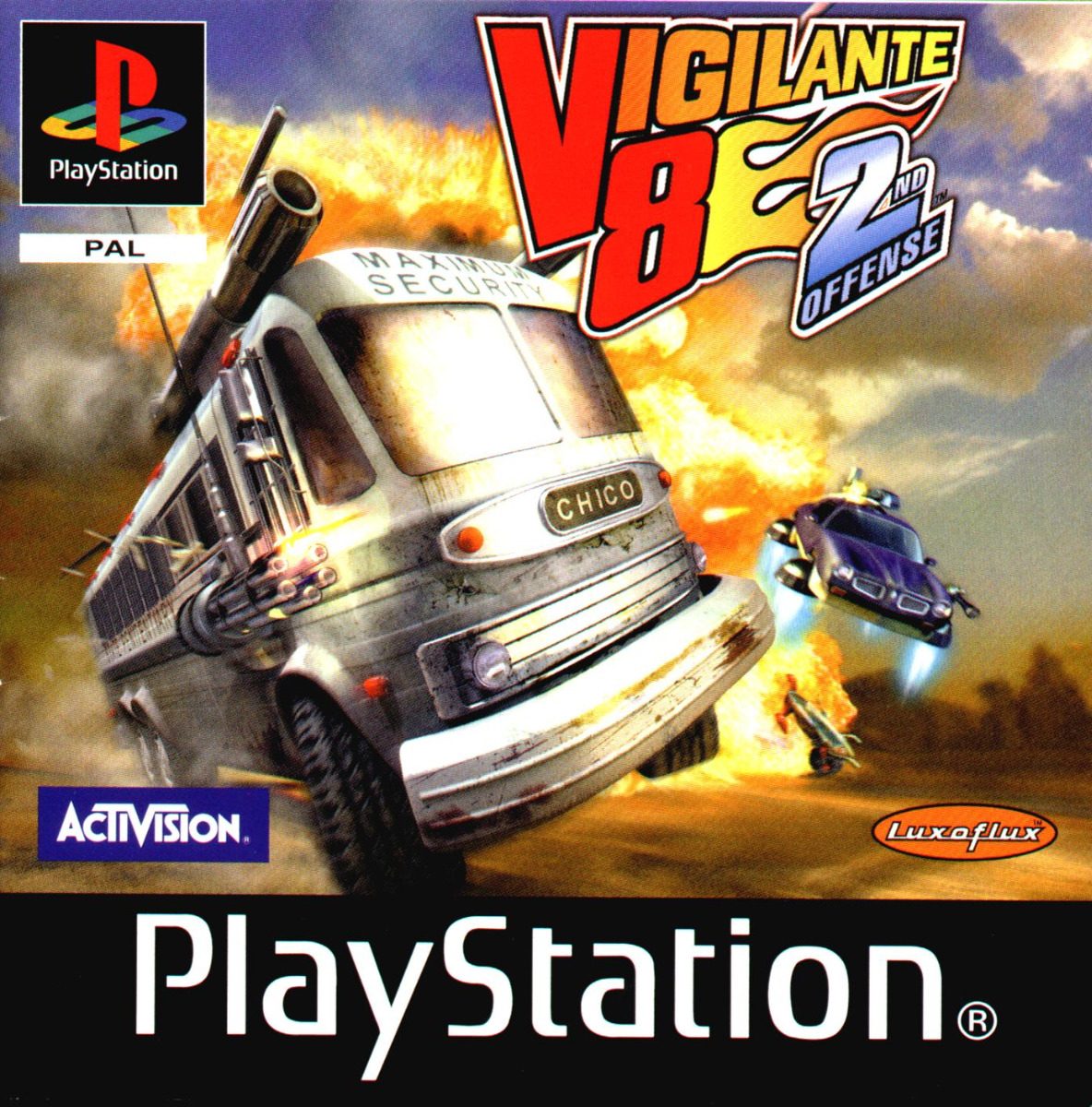 Cover Image of game Vigilante 8 second offense for psx