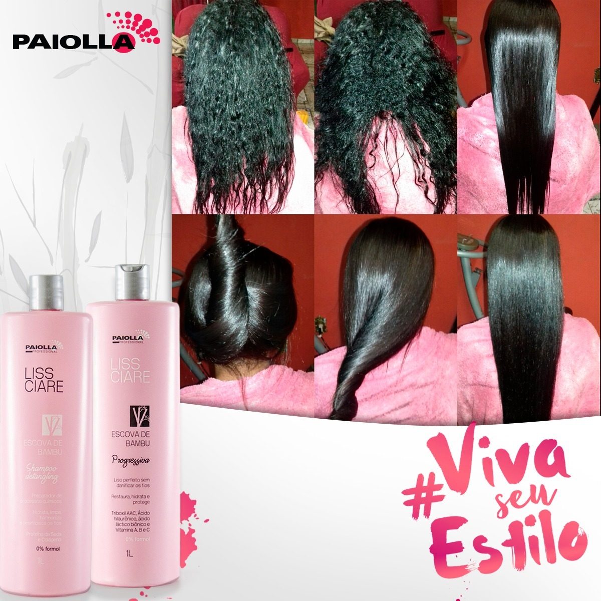 paiolla banbu 1 litro paiolla matiz1l selagem1 l shampoo 1l r322 Como Posso Saber Se Estou Gravida Sem #14