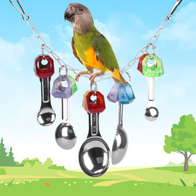 Colorido Pájaro Juguetes Masticación Plástico Loro Jugar HbeEIWD92Y