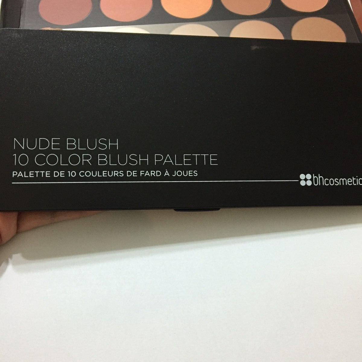Paleta Blush Nude Bh Cosmetics Kit 10 Cores Faz Contorno 