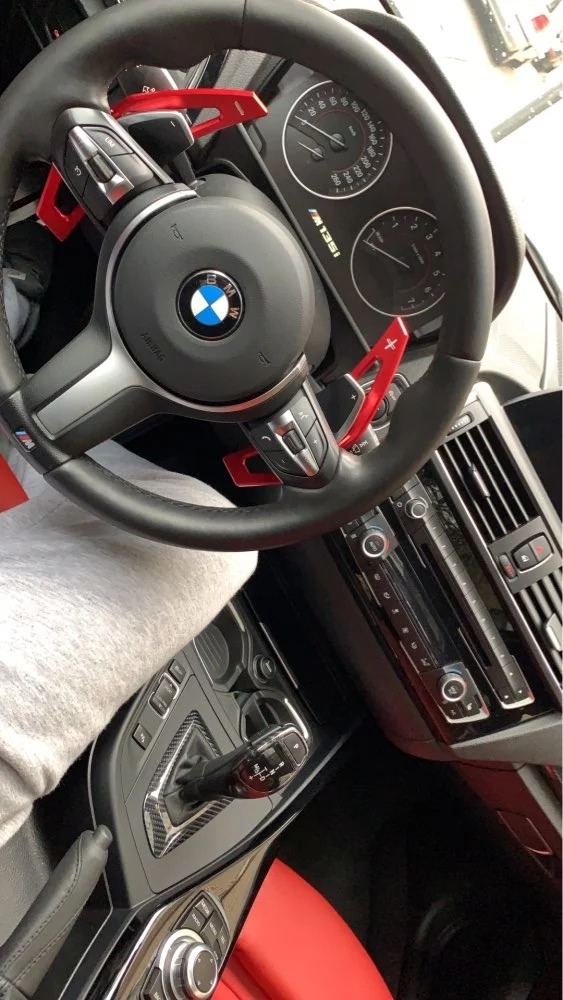 BMW M Sport Volante Paletas F30 F31 F34 F32 F36 F20 F22 F45 X1 X4 X5 X6