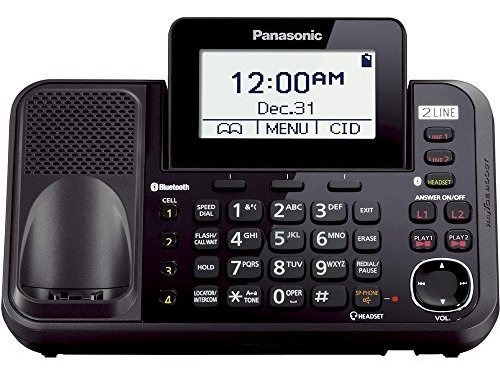 Panasonic KX-TG9541B Link2Cell Bluetooth Enabled 2-Line Phone with Answering Mac