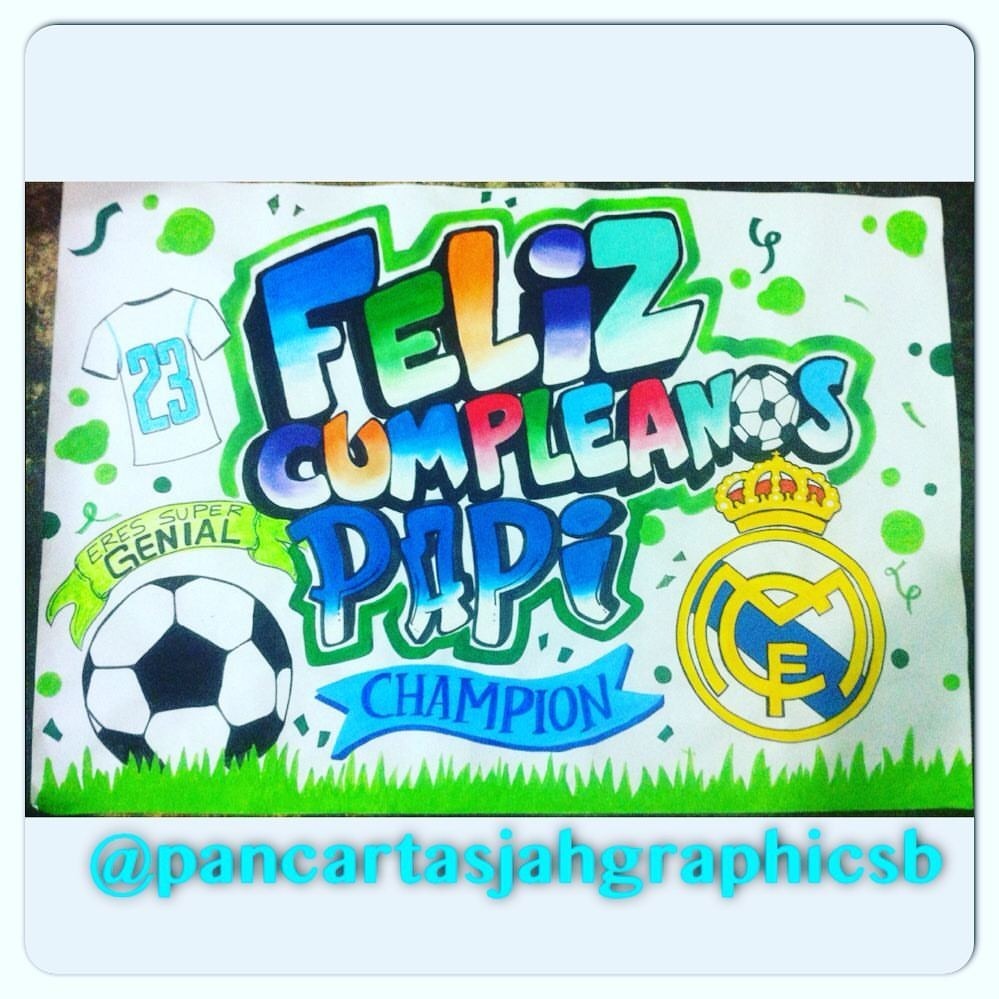pancartas para cumplea 241 os lady bug peppa futbol pancartas de cumpleanos
