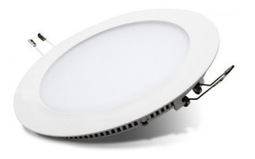 Circular Embutir Blanco 18w Plafon Panel Led Redondo YyIvmfgb67
