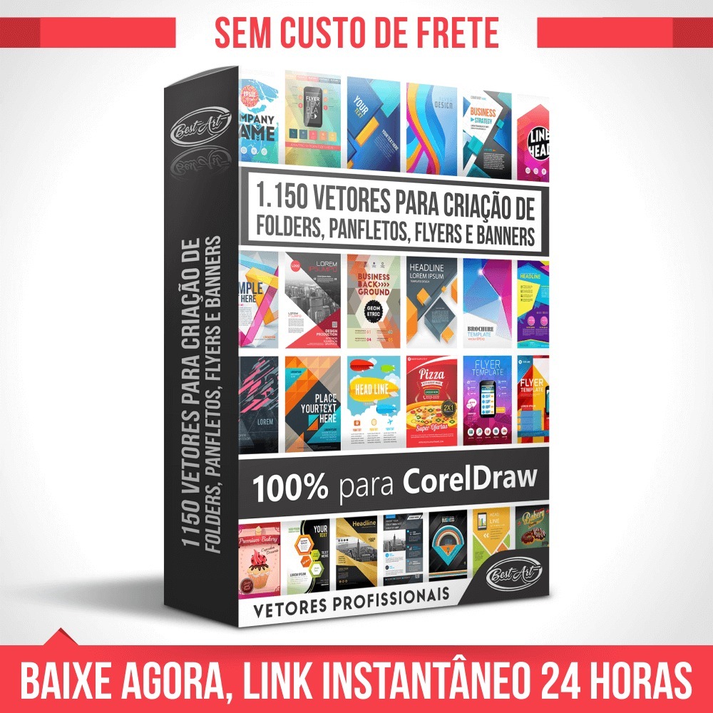 panfletos folders flyers bônus