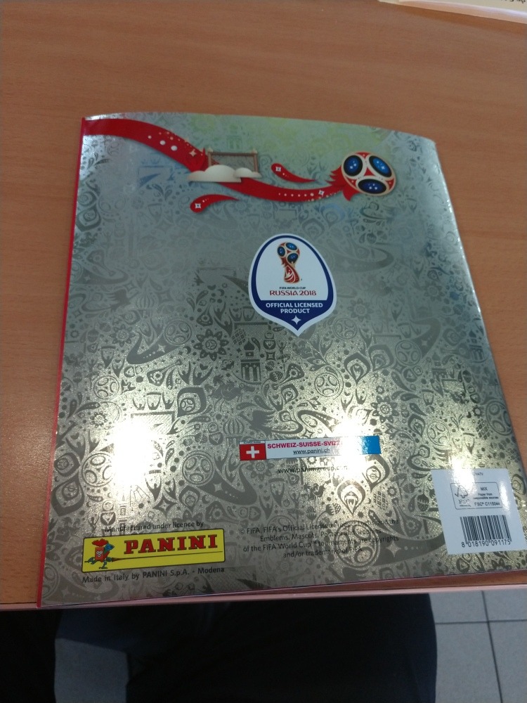 Panini Rusia 2018 Album Vacio Edición Gold Suiza - $ 600 ...