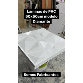 Panles 3d Decorativos Diamante En Pvc (somos Fabricantes )