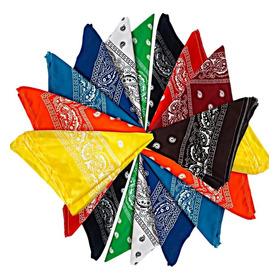 Pañoleta Bandana Diseño Estampada Colores 49cm