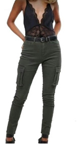 Pantalon Cargo Mujer - Pantalones, Jeans y Joggings Jonaro Jeans Cargo en Mercado Libre Argentina