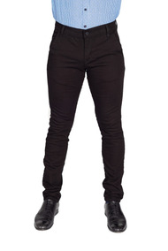 Vestir Para Negro Hombre De Descuento Pantalón Casual Skinny PNkw8OXn0