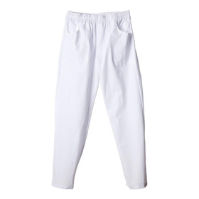Pantalon Cintura Elastica -  Blanco  Solicite Mercado Envios