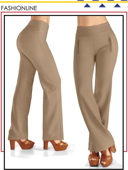 Pantalón De Vestir Para Dama Cklass 098-86 Nmr Pv - $ 610.00 en Mercado