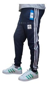 adidas Pantalones azules Azul