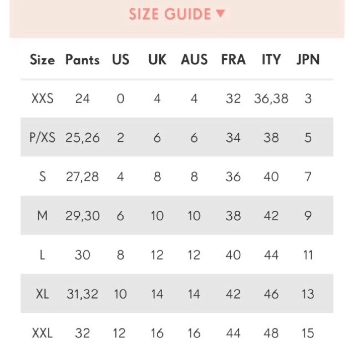 Que talla es 27 en pantalon Creo que en Europa tendrías un 38 pero lo mejor es medir tu pie y ver en la página de Internet donde los vayas a comprar si tienen alguna tabla de tallas (seguro que sí). En cuanto a si son diferentes las tallas entre hombre y mujer en Europa no te se decir.