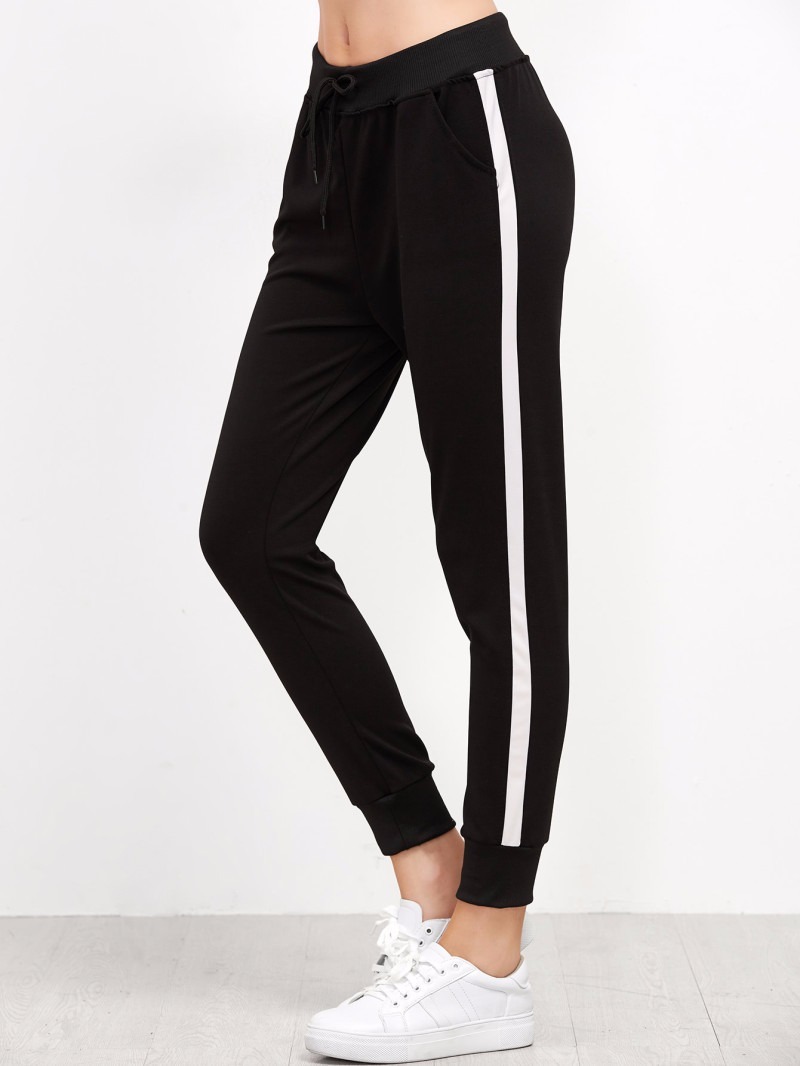 pants negro para mujer