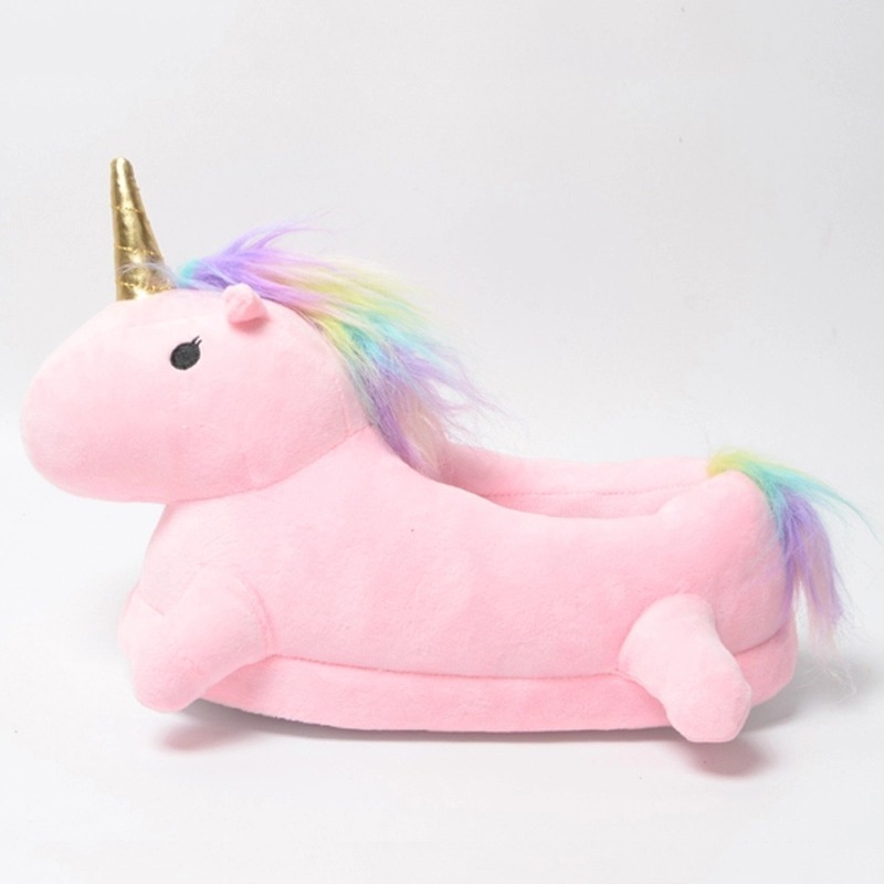 pantuflas rosadas exclusivas unicornio kawaii 14 990 en mercado