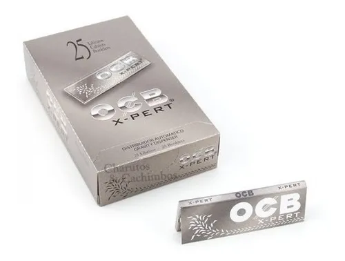 Papel De Fumar Ocb X-pert 25 Libritos De 50 Papelillos