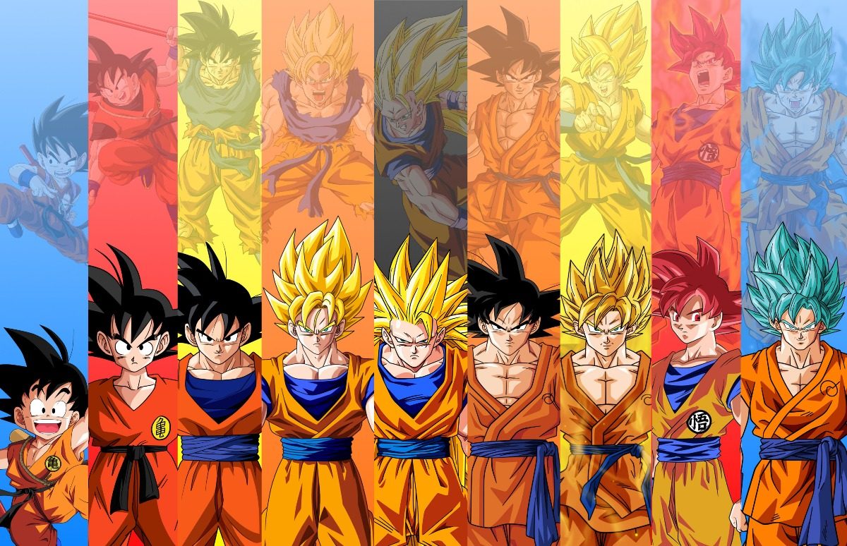 Papel De Parede Auto Adesivo Decoração Dragon Ball Z 6m² R 19990