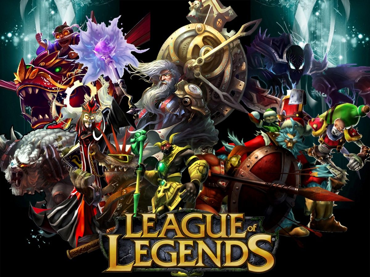 Papel De Parede Decoração Game League Of Legends Painel 8m² R 260